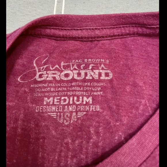 Zac Brown Band Tshirt Concert - Picture 4 of 4